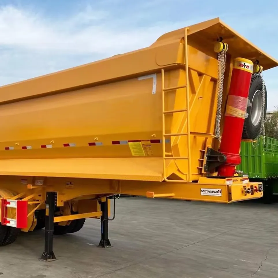 4 Axle 10 M Outlet Rear Dump Semi Trailer - Image 2