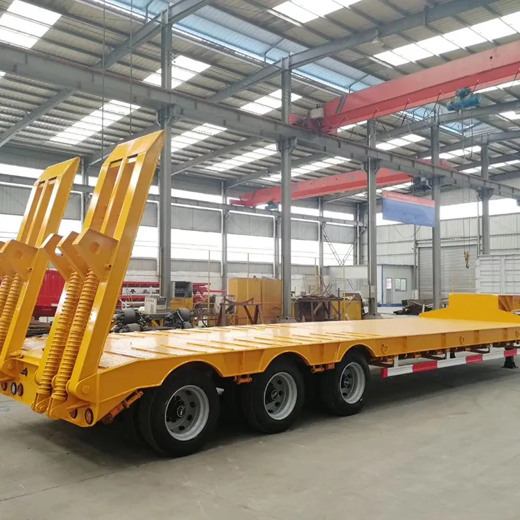 3 Line 6 Axle Detachable Gooseneck Low Bed Trailer - Image 2