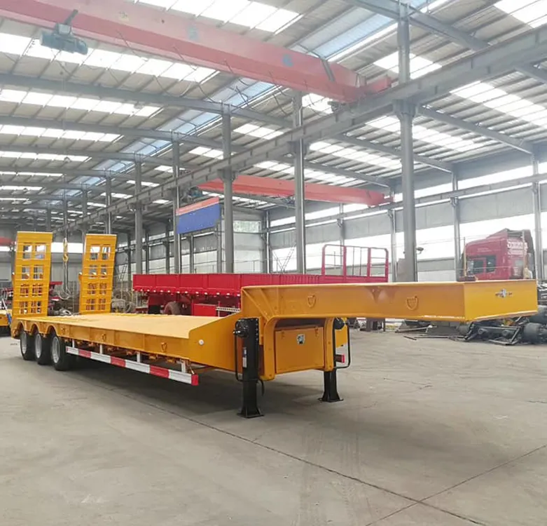 3 Line 6 Axle Detachable Gooseneck Low Bed Trailer - Image 3