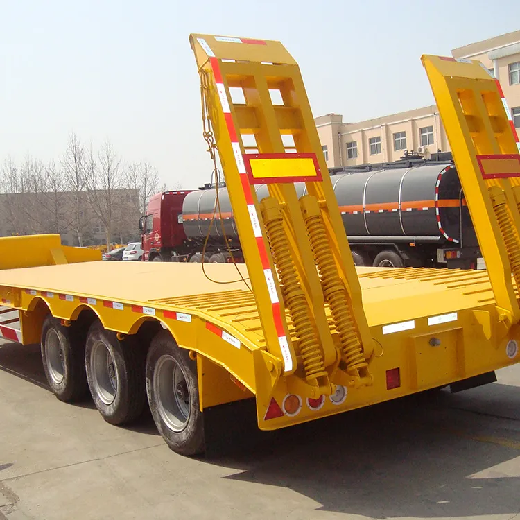 3 Line 6 Axle Detachable Gooseneck Low Bed Trailer - Image 4