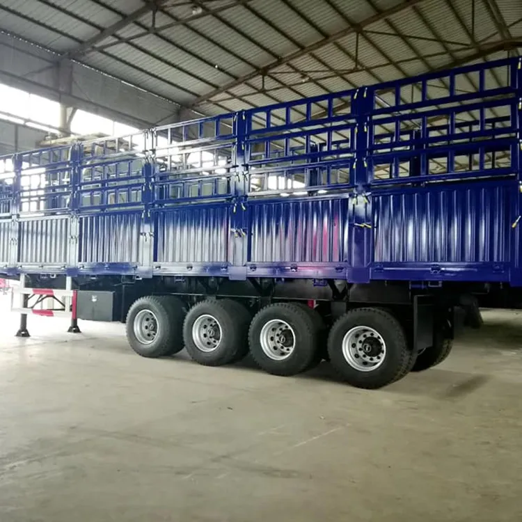 4 Axle 60T Fence Transport Trailer - Image 2