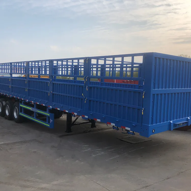 4 Axle 60T Fence Transport Trailer - Image 3