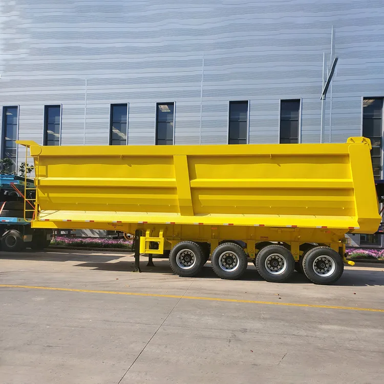 4 Axle U Shape 70T Tipper Semi Trailer - Image 3