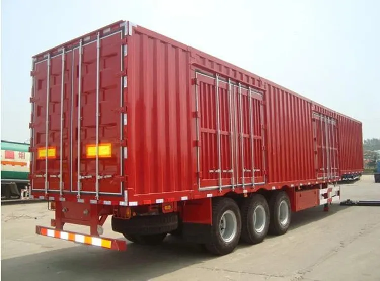 3 Axles 60T Side Curtain Guardrail Semi Trailer - Image 3
