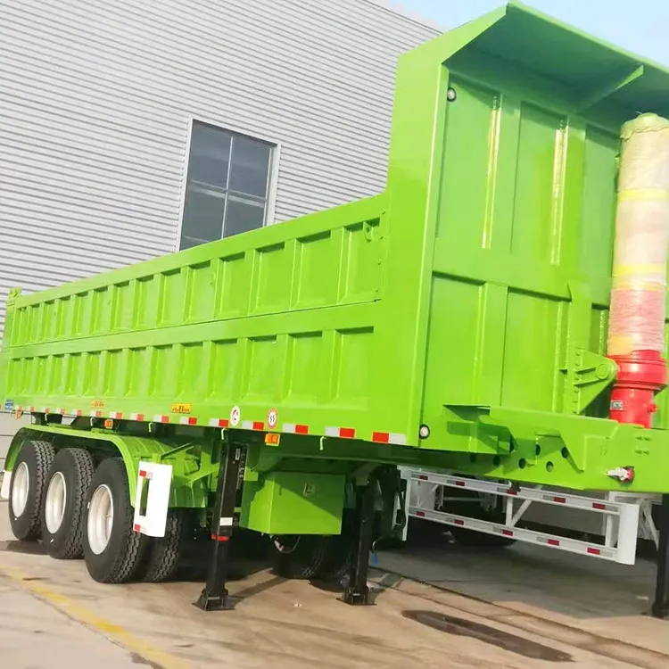 3 Axle 70 Ton End Dump Semi Trailer - Image 2