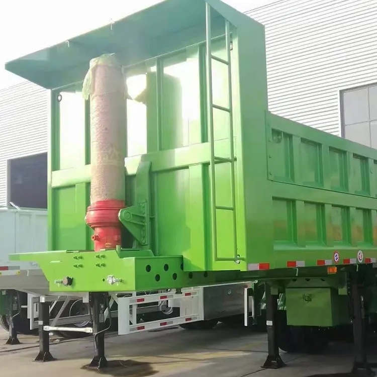 3 Axle 70 Ton End Dump Semi Trailer - Image 3