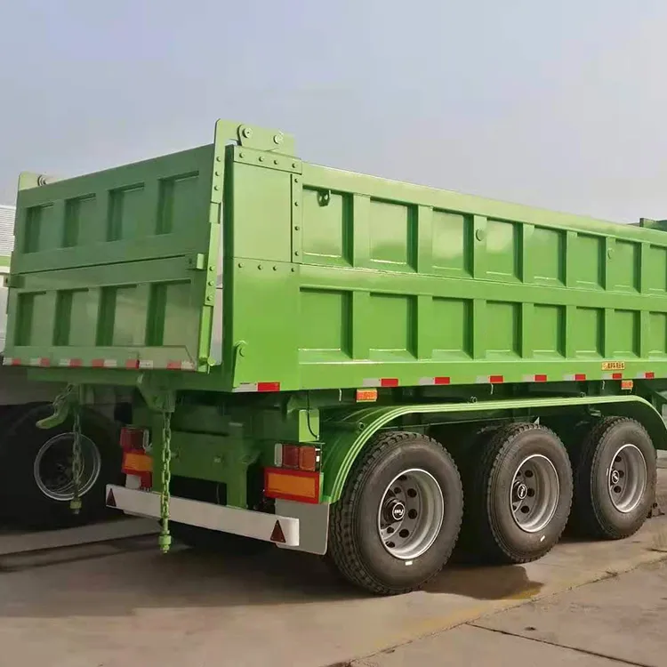 3 Axle 70 Ton End Dump Semi Trailer - Image 4