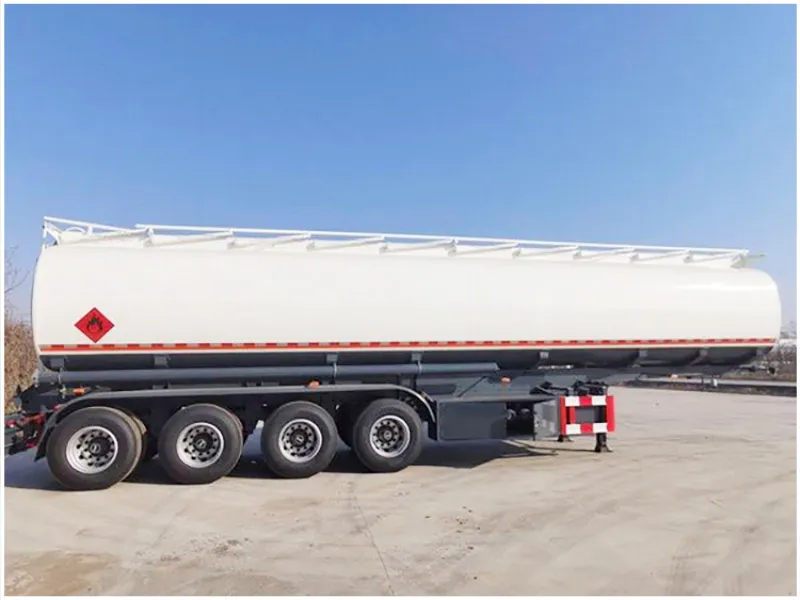 4 Axles 50000 Liter Oil Tanker Semi Trailer - Image 2