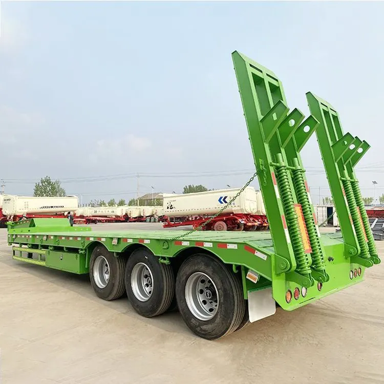 3 Axle 60 Tons Lowbed Semi Trailer - Image 3
