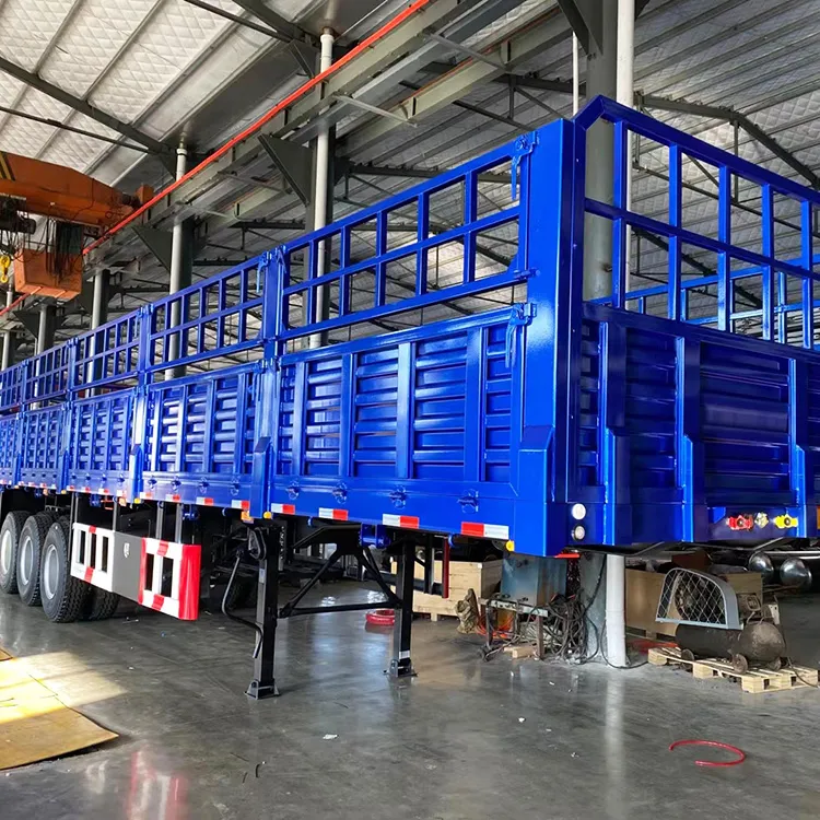 4 Axle 60T Fence Transport Trailer - Image 4