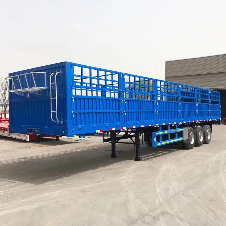 4 Axle 60T Fence Transport Trailer - Image 5