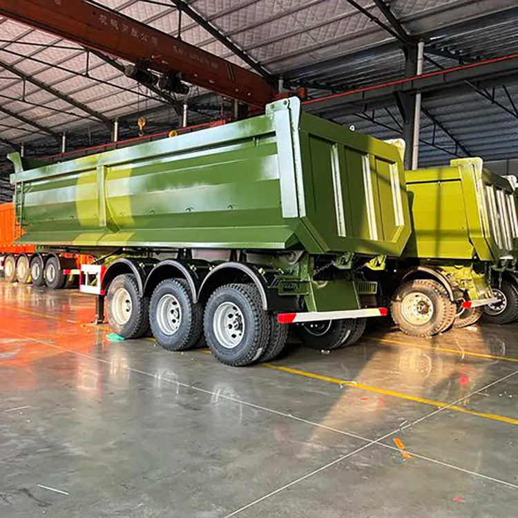 4 Axle U Shape 70T Tipper Semi Trailer - Image 5