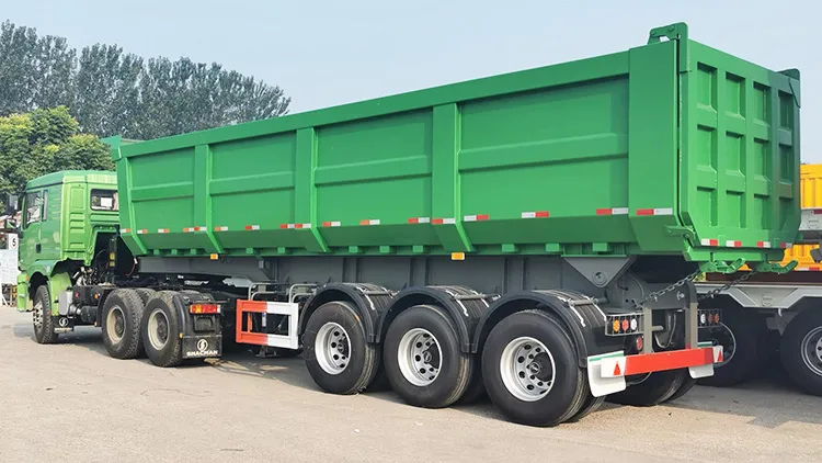 3 Axle 70 Ton End Dump Semi Trailer - Image 5