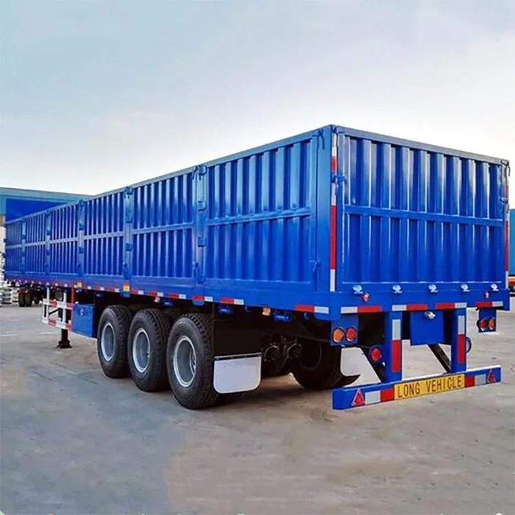 Tri Axle Sidewall Fence Cargo Semi Trailer - Image 5