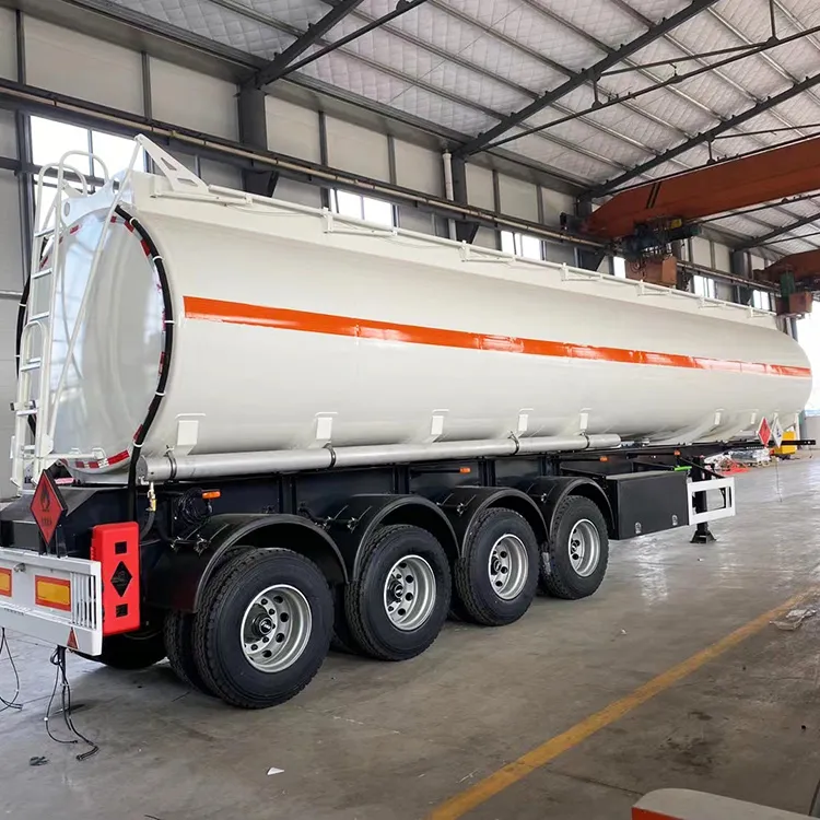4 Axles 50000 Liter Oil Tanker Semi Trailer - Image 4