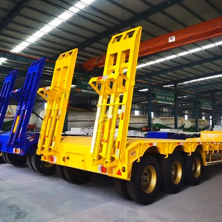 3 Axle 60 Tons Lowbed Semi Trailer - Image 6