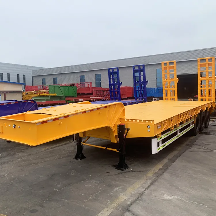3 Axle 60 Tons Lowbed Semi Trailer - Image 7