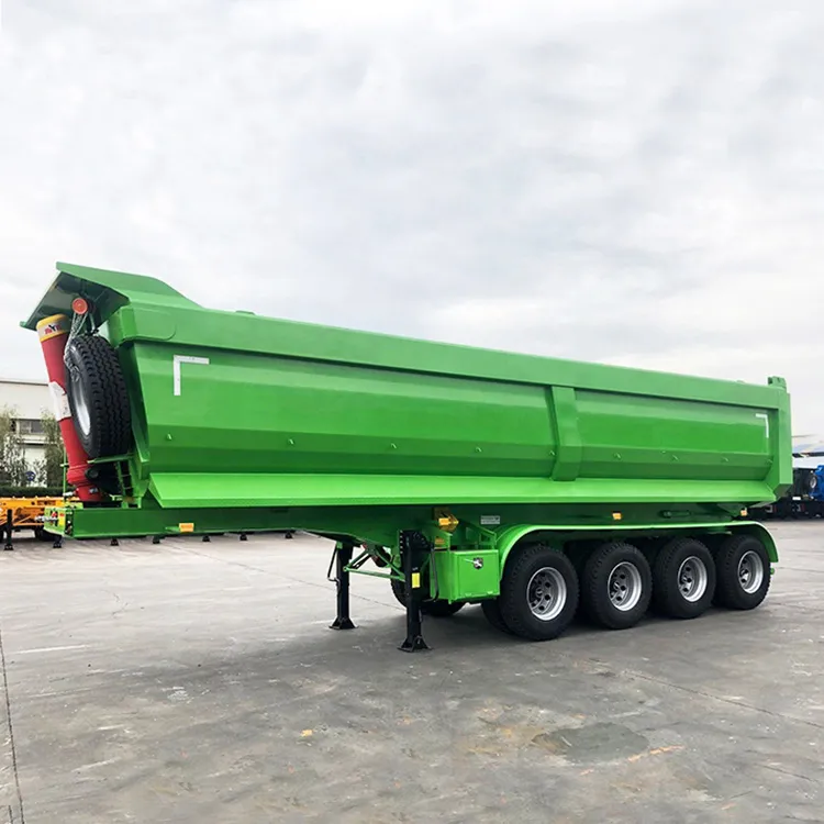 4 Axle 10 M Outlet Rear Dump Semi Trailer - Image 6