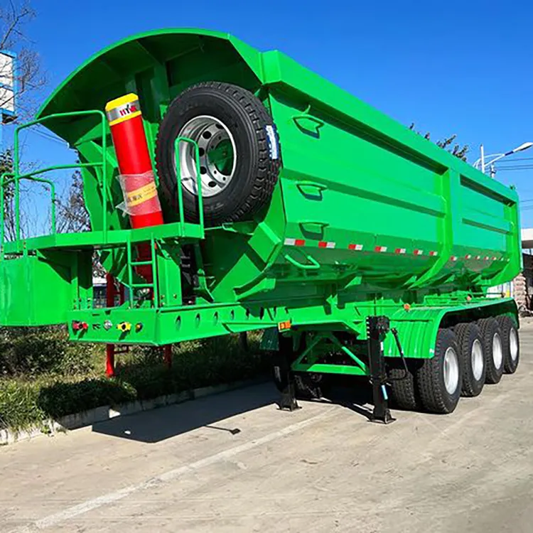 4 Axle 10 M Outlet Rear Dump Semi Trailer - Image 7