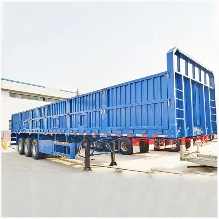 Tri Axle Sidewall Fence Cargo Semi Trailer - Image 6
