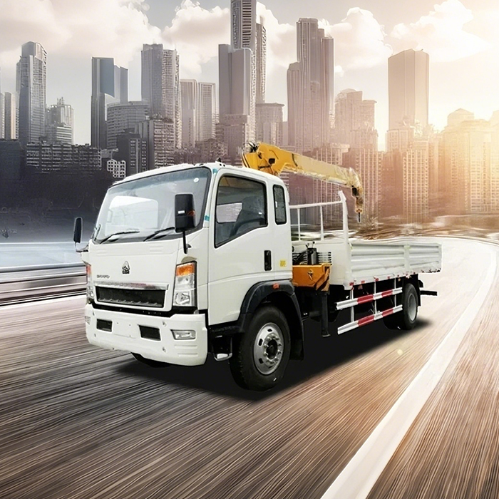 Sinotruck Howo Small Truck Crane