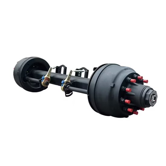 16t Truck Semi Trailer German Type BPW Trailer Axle for Semi Trailer Parts - Image 6