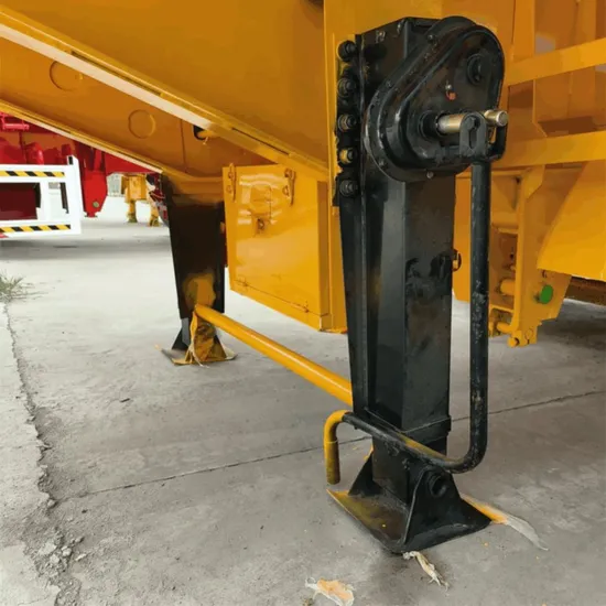 Factory Price Trailer Parts & Accessories 28t Chassis Landing Gear for Semi Trailer - Image 2