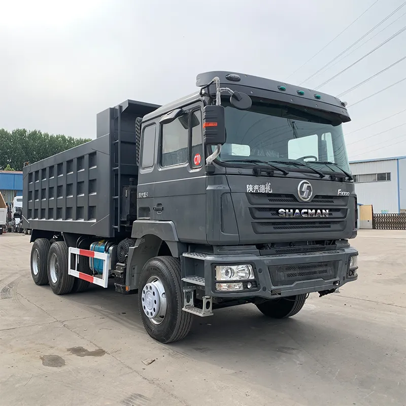 Good Condition 6X4 10 Wheeler 380HP Manual Diesel Tipper Mining Truck Euro3 Used Shacman F3000 Dump Truck for Sale - Image 3