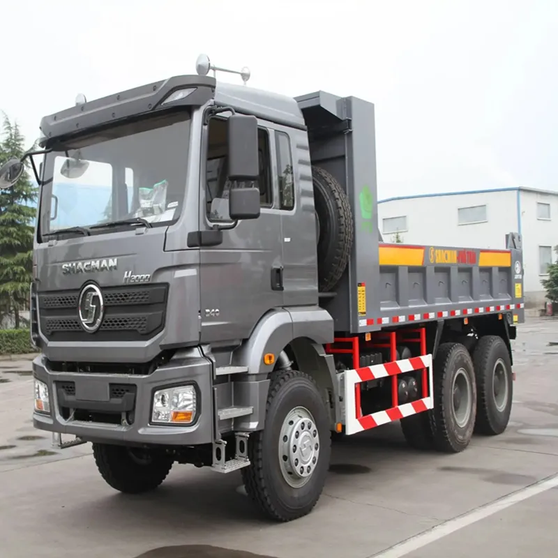 Good Condition 6X4 10 Wheeler 380HP Manual Diesel Tipper Mining Truck Euro3 Used Shacman F3000 Dump Truck for Sale - Image 5